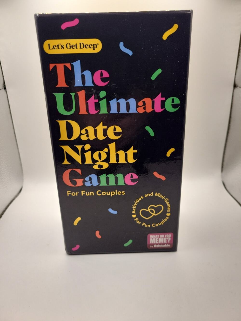 Relatable Let’s Get Deep Ultimate Date Night Game for Couples Activities